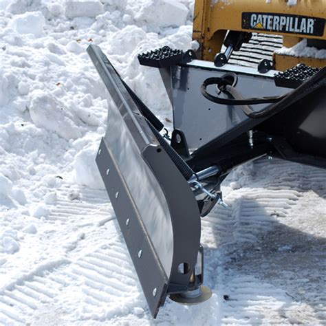 skid steer 6 way snow plow blade|skid steer attachments snow plow.